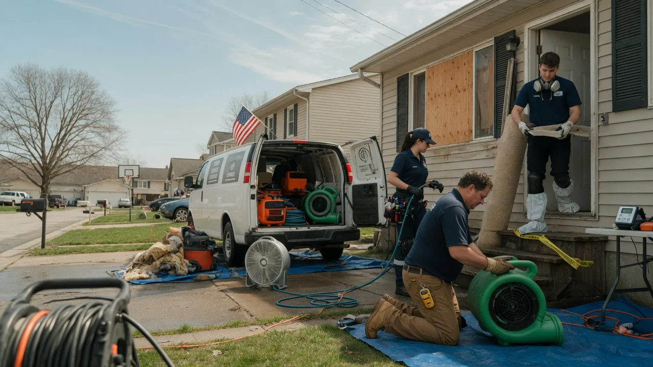 Water Damage Restoration in Blaine, OH near me